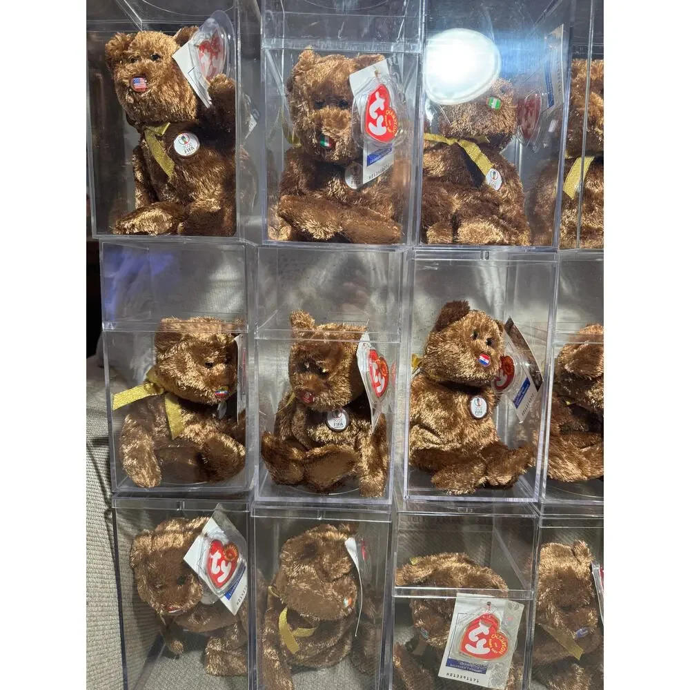 2002 Fifa World Cup Beanie Babies NWT Mint Condition COMPLETE SET - 32 bears